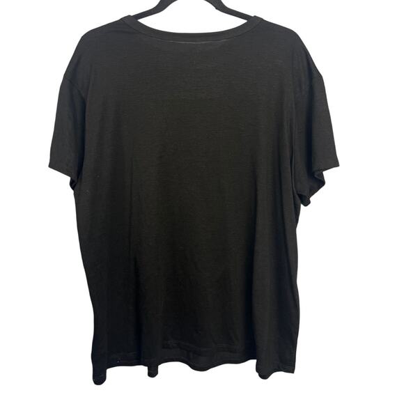 Torrid Relaxed Fit Mesh Insert Tee Size 1 - Picture 6 of 6